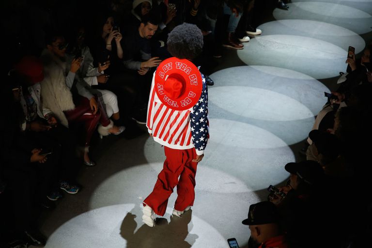 ELLE – AS USA AS U': Black History At Pyer Moss, Kerby Jean-Raymond of Pyer Moss took his first foray into womenswear with a soulful exploration of American blackness